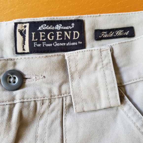 Vintage Eddie Bauer's Men's Twill Cargo Shorts - Picture 2 of 6